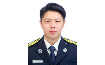 군산소방서,  비응119안전센터 소방교 김익헌, 교육 출장 중 도로 위 안전 확보