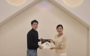 굿네이버스 전북북부지부-키즈티끄 군산점, 좋은이웃가게 현판 전달식 진행