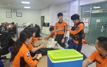 군산소방서, 폭염 기간 구급 출동 매년 증가... 온열질환 대비 태세 총력
