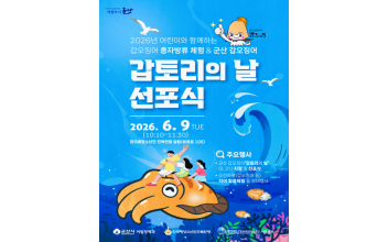 갑오징어·갑토리 앞세워 도시브랜드 만든다