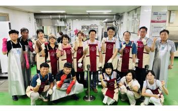 법무부 청소년범죄예방군산지구위원회, 9월 ‘사랑나눔 무료급식’ 봉사활동