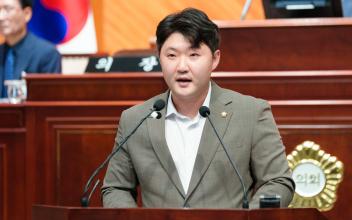 김관우 시의원 5분 발언, 