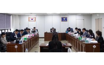 시의회 경건위, 미룡동 상습 침수문제 대책 마련 촉구